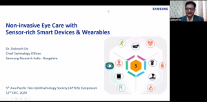 Aloknath De - Non-Invasive Eye Care with Sensor-Rich Smart Devices & Wearables