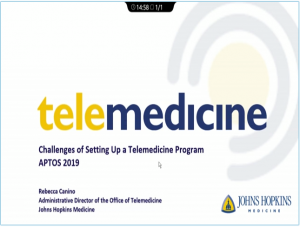 Rebecca Canino - Challenges of Setting Up a Telemedicine Program