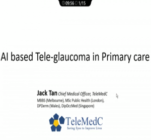 Jack Tan - AI for Glaucoma in Primary Settings