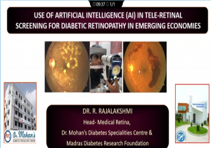 R. Rajalakshmi - Use of AI in Tele-Retinal Screening for DR in Emerging Economies