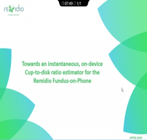 Florian Savoy - Towards an Instantaneous, On-Device Cup-to-Disc Estimator for the Remidio Fundus-on-Phone