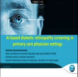 Yogesan Kanagasingam - AI-Based Diabetic Retinopathy Screening in Primary Care Physician Settings in Australia & Singapore